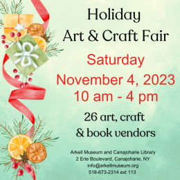Holiday art and craft fair saturday november 4th 2023