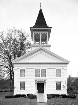 Church at Barnerville, copyright Todd Boebel